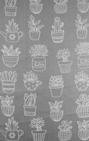 Limpión Estampado Flower Pot