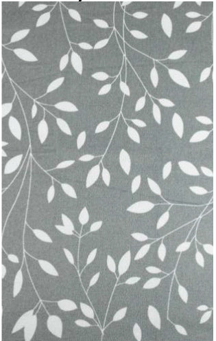 Limpión Estampado Grey Leaves