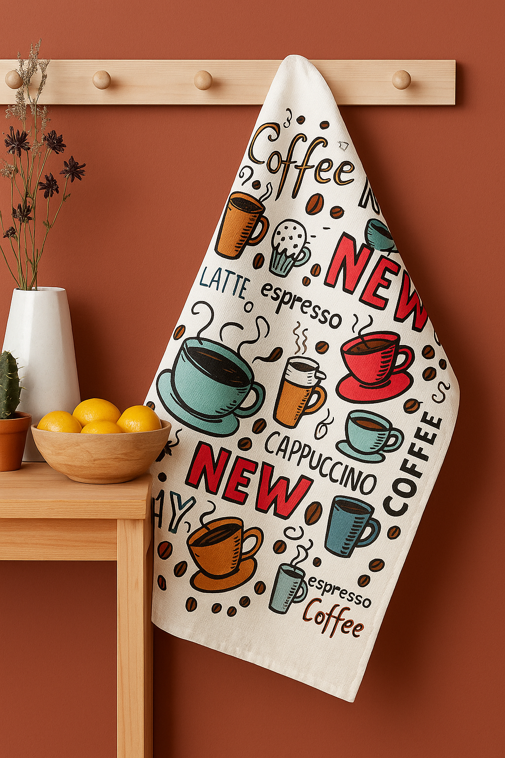 Limpión Estampado Bon Apetit